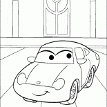 Салли на выставке