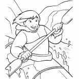 Кенай на лодке