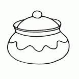 Горшочек с крышкой