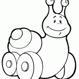 Игрушечная улитка