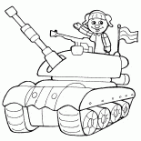 Игрушечный танк