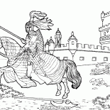 Рыцарь на коне