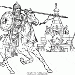 Дружинник-копейщик