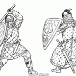 Схватка воинов