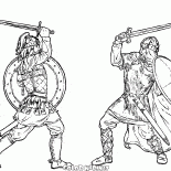 Поединок воинов