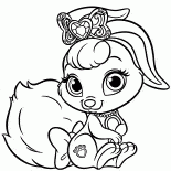 Зайчонок Ягодка