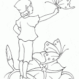 Эльф и бабочка