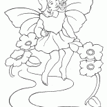 Маленькая фея отдыхает