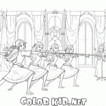 Девушки мушкетёры