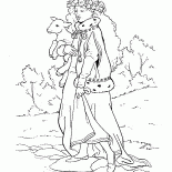 Принцесса с ягненком