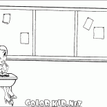 Барби за партой