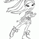 Дана и коньки