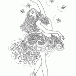 Танцовщица балерина