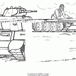 Колесно-гусеничный танк