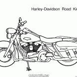 Мотоцикл на подставке