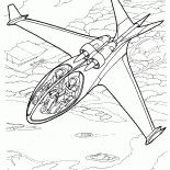 Реактивный мини самолёт