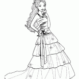 Барби и элегантное платье