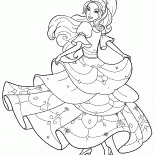 Барби кружится в танце