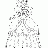 Барби в пышном платье