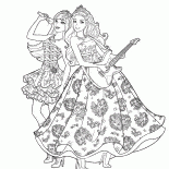 Барби поет песню