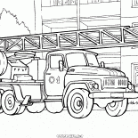 Авто лестница спасателей