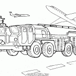 Пожарный аэродромный автомобиль