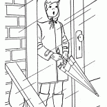 Дождь на улице