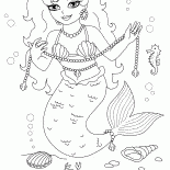 Русалочка на суше