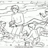 Куличики из песка