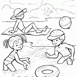 Летние забавы у реки