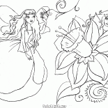 Эльфы и цветы