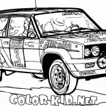 Гоночный автомобиль 80-ых годов