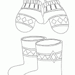 Валенки и варежки