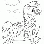 Лошадка-аттракцион