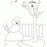 Снеговик почти растаял