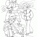 Мальчишки и кораблики