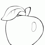 Спелое яблоко