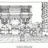 Триумфальная арка и Колизей