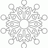 Ажурная снежинка
