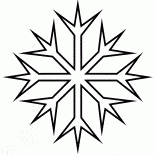 Снежинка-солнце