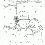 Два снеговика