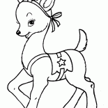 Олень Санта Клауса