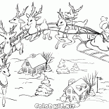 Санта Клаус развозит сюрпризы