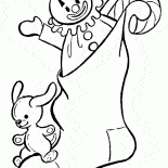 Подарочный клоун