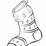 Носок у камина