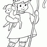 Новогодний костюм с овечкой