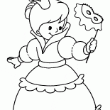 Новогодний костюм принцессы