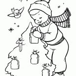 Декоративная ель