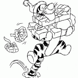 Тигра и подарки