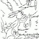 Кролик наряжает елку